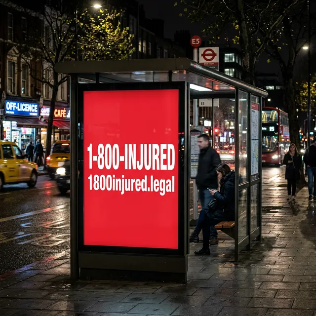 Bus Shelter Ad