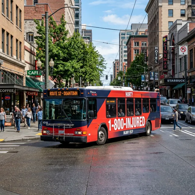 Bus Wrap Ad